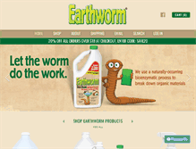 Tablet Screenshot of buyearthworm.com